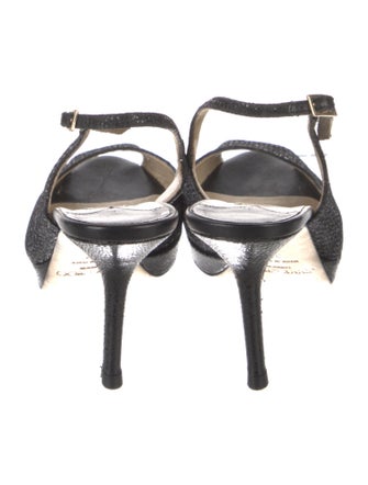 Jimmy Choo Glitter Slingback Pumps