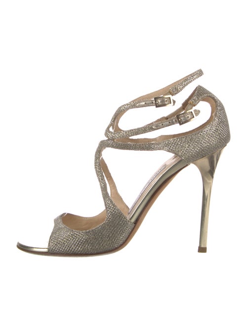Jimmy Choo Glitter Sandals