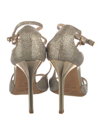 Jimmy Choo Glitter Sandals