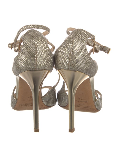 Jimmy Choo Glitter Sandals