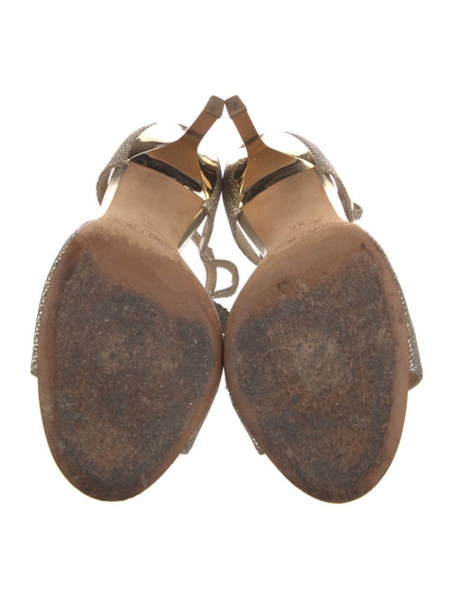 Jimmy Choo Glitter Sandals