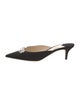 Jimmy Choo Suede Crystal Embellishments Mules
