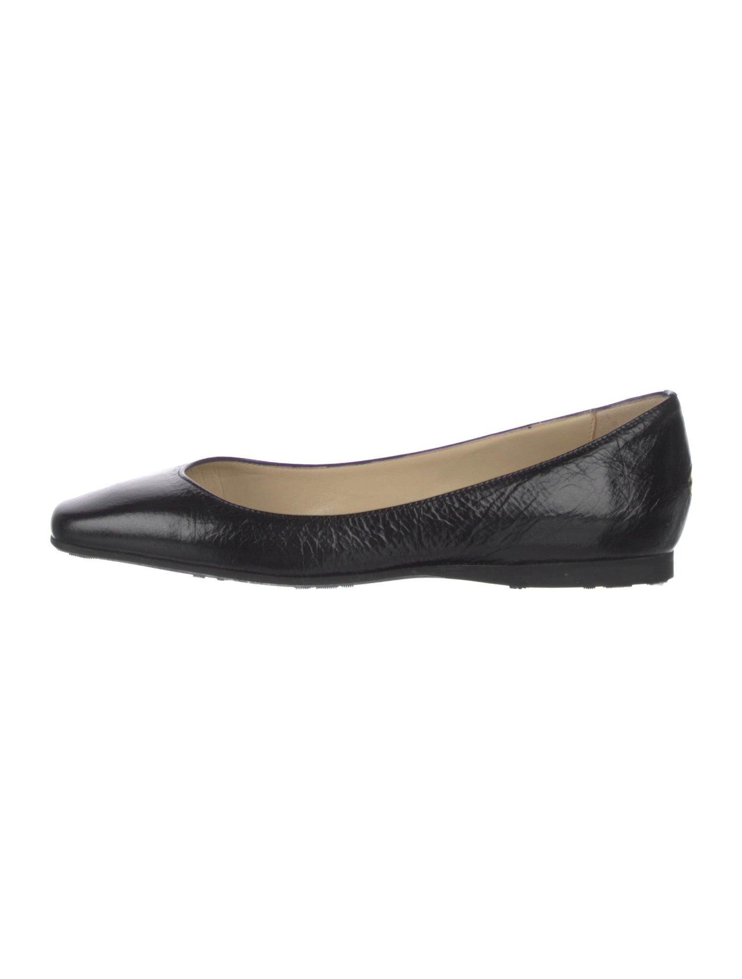 Jimmy Choo Leather Ballet Flats