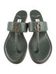 Jimmy Choo Leather Flip Flops