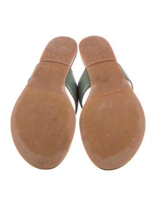 Jimmy Choo Leather Flip Flops