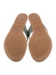 Jimmy Choo Leather Flip Flops