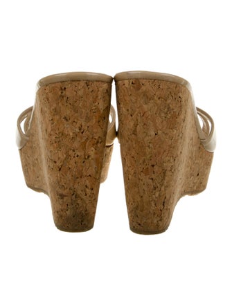 Jimmy Choo Patent Leather Slides