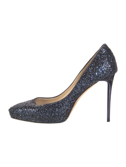 Jimmy Choo Glitter Glitter Accents Pumps