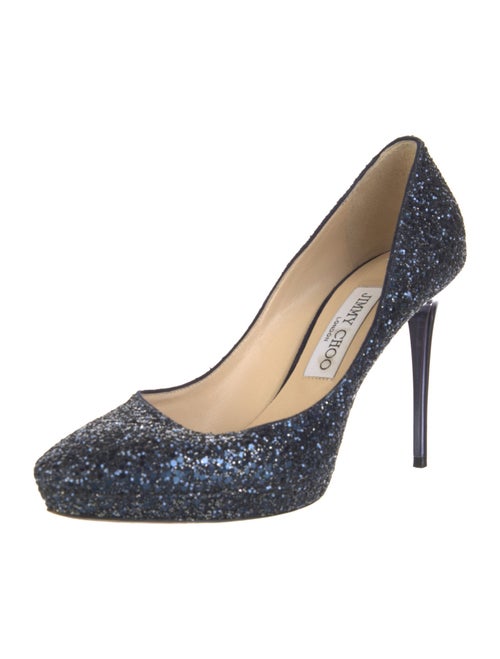 Jimmy Choo Glitter Glitter Accents Pumps