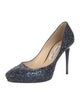Jimmy Choo Glitter Glitter Accents Pumps