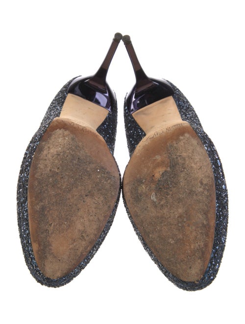 Jimmy Choo Glitter Glitter Accents Pumps