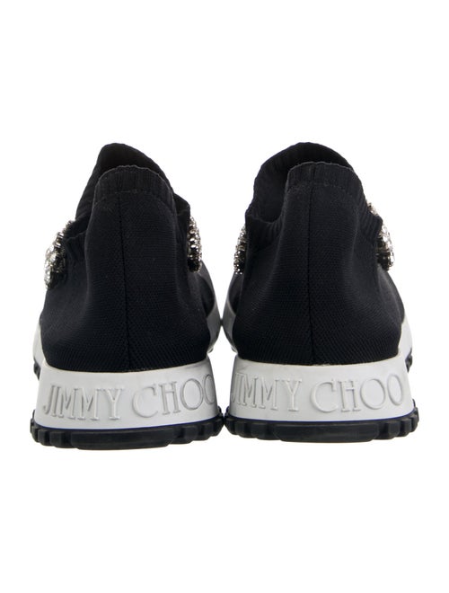 Jimmy Choo Crystal Embellishments Sock Sneakers