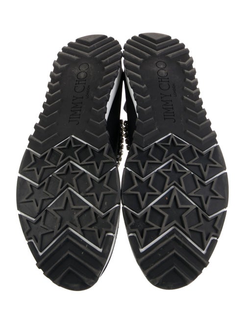 Jimmy Choo Crystal Embellishments Sock Sneakers