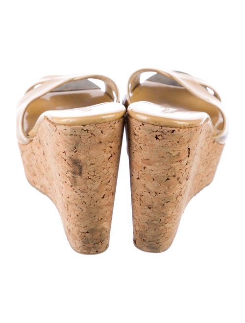 Jimmy Choo Patent Leather Slides