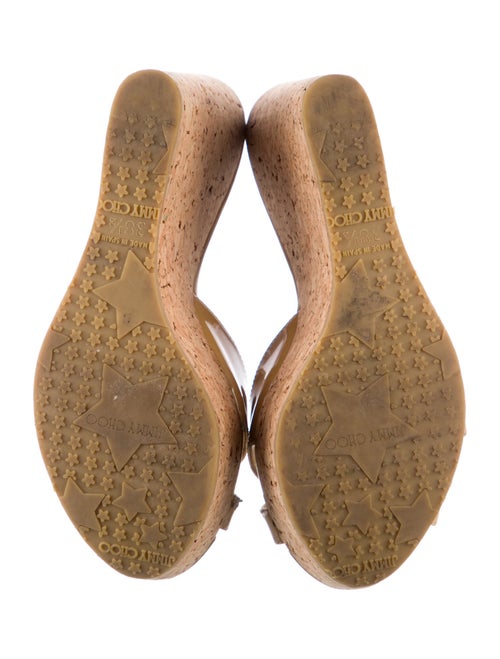 Jimmy Choo Patent Leather Slides