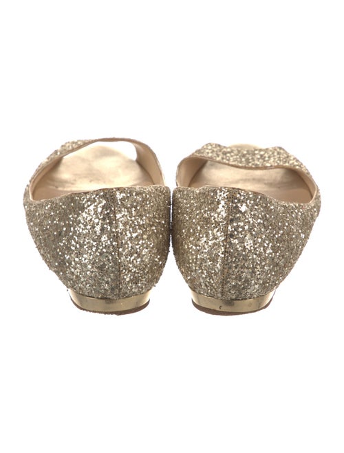 Jimmy Choo Glitter Flats
