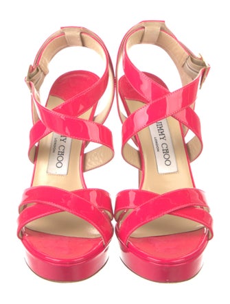 Jimmy Choo Patent Leather Sandals