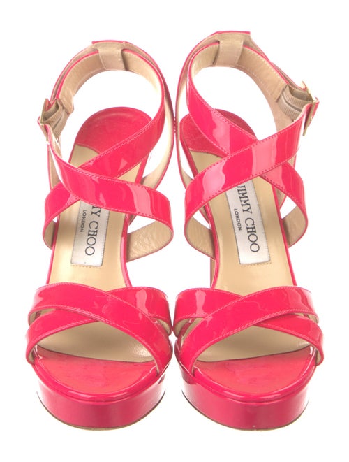 Jimmy Choo Patent Leather Sandals