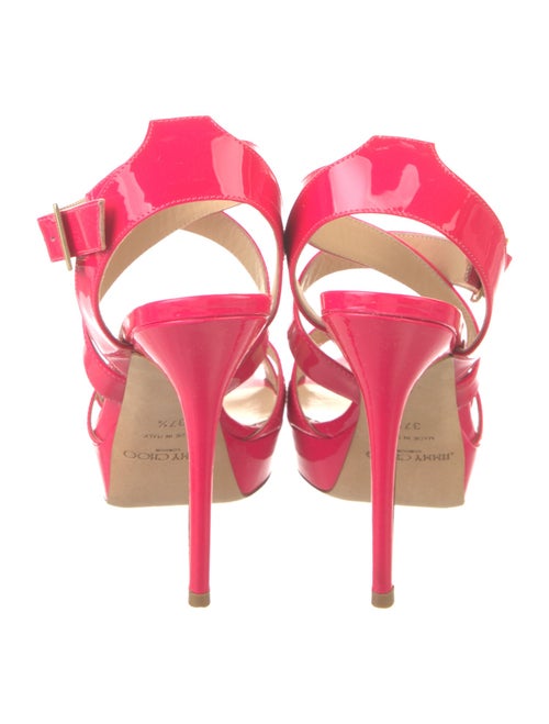 Jimmy Choo Patent Leather Sandals
