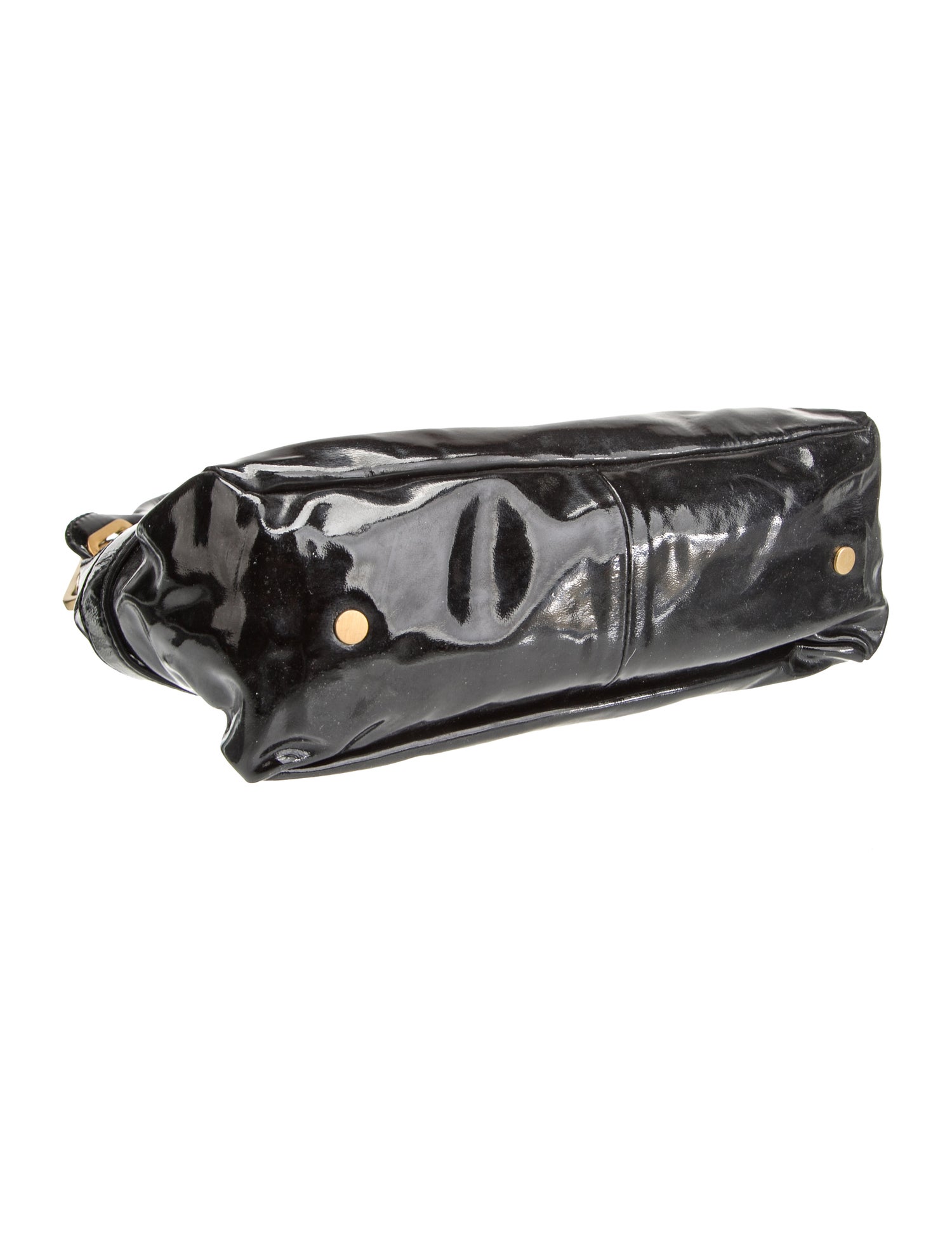 Jimmy Choo Patent Leather Top Handle Bag