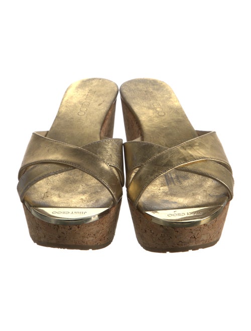 Jimmy Choo Patent Leather Sandals