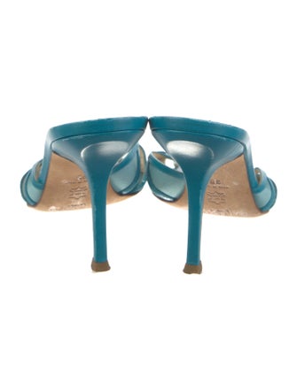 Jimmy Choo Leather Slides