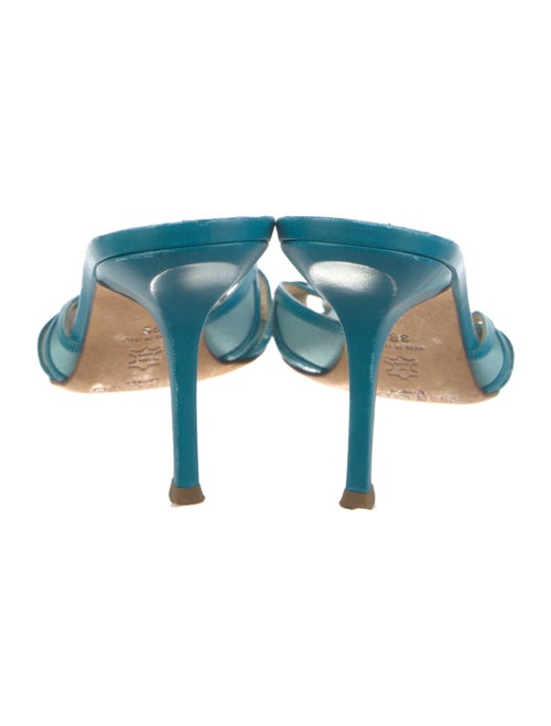 Jimmy Choo Leather Slides