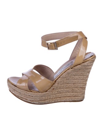 Jimmy Choo Patent Leather Espadrilles