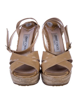 Jimmy Choo Patent Leather Espadrilles