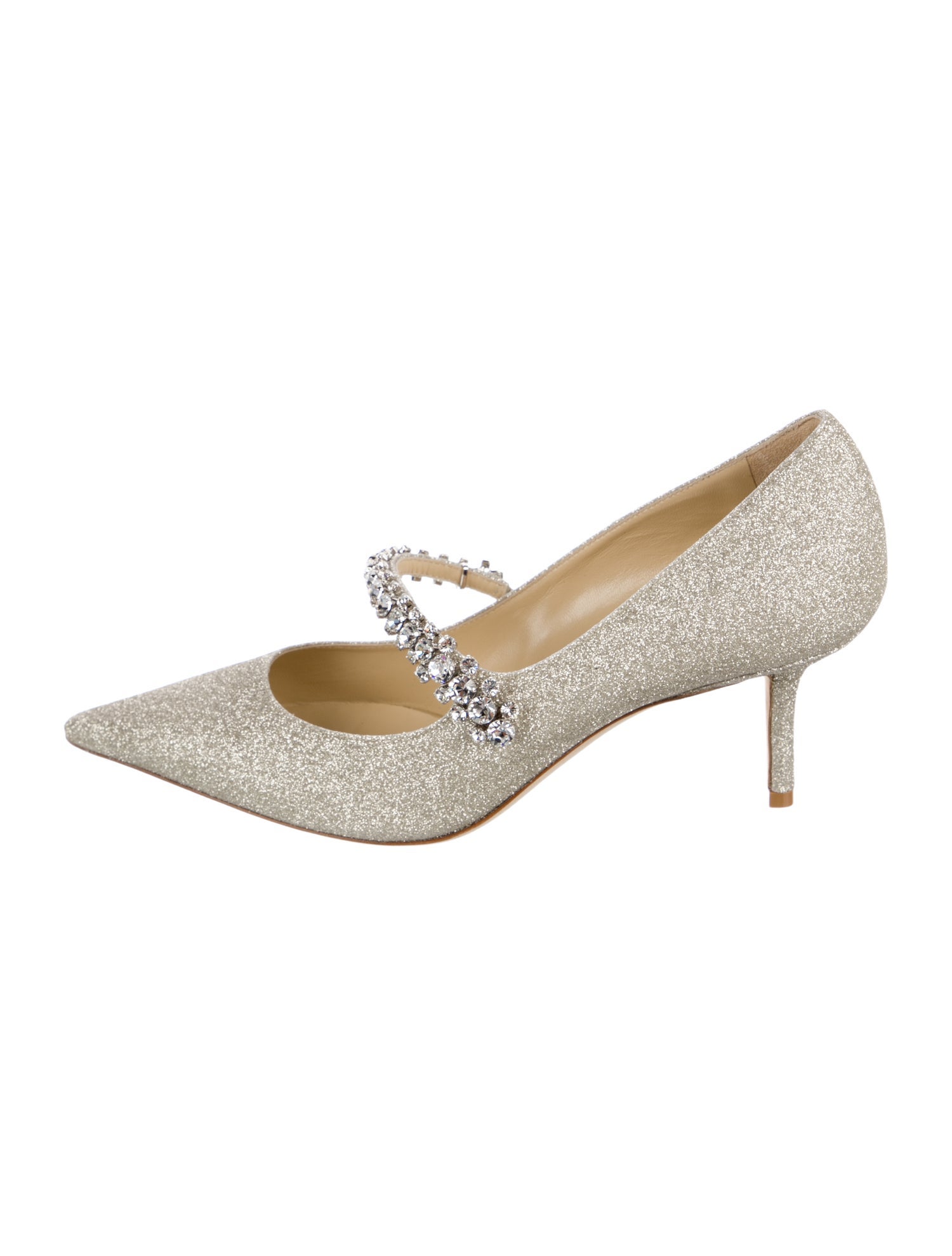 Jimmy Choo Glitter Glitter Accents Pumps