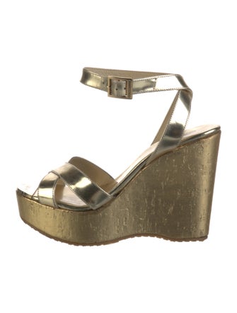 Jimmy Choo Patent Leather Sandals