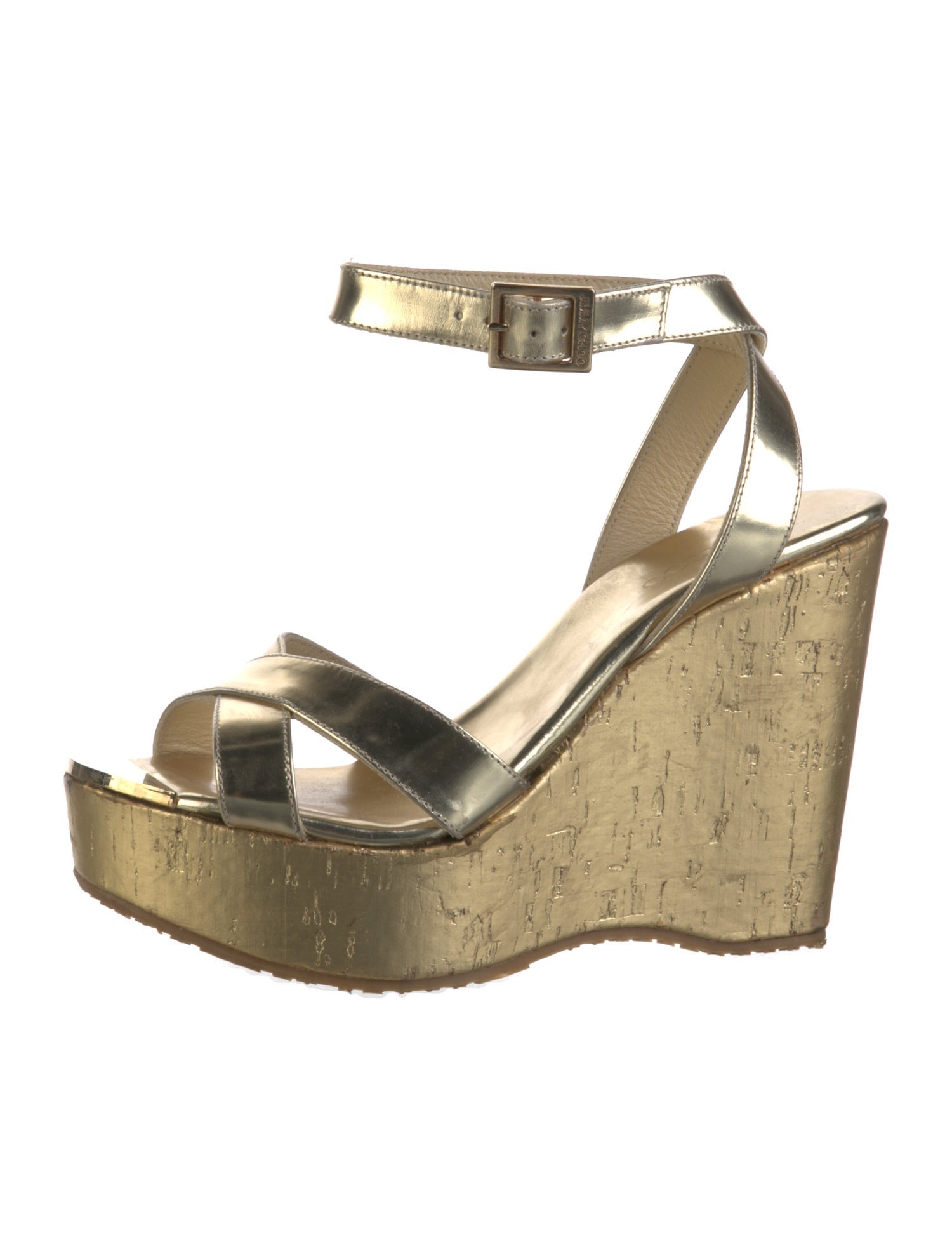 Jimmy Choo Patent Leather Sandals