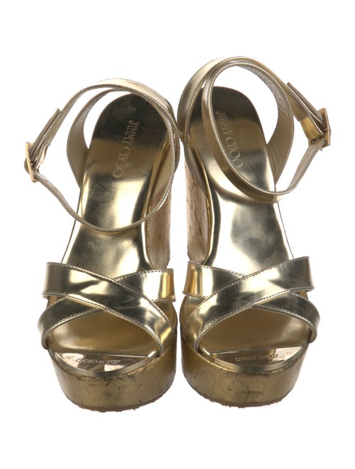 Jimmy Choo Patent Leather Sandals