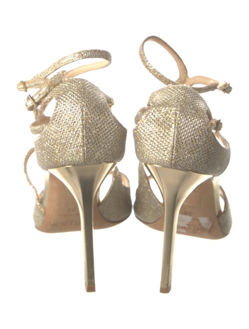 Jimmy Choo Glitter Sandals
