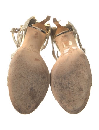 Jimmy Choo Glitter Sandals