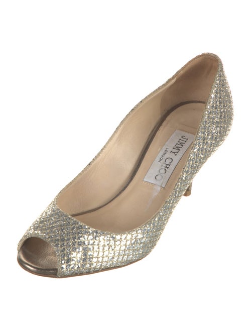 Jimmy Choo Glitter Pumps