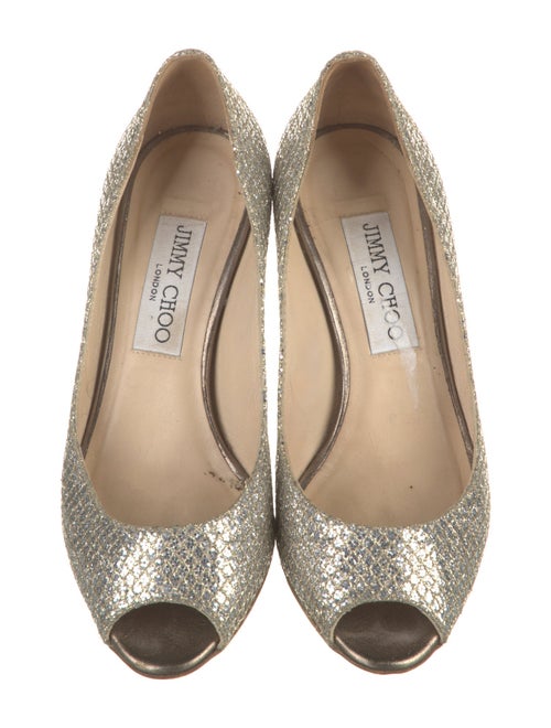 Jimmy Choo Glitter Pumps
