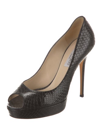 Jimmy Choo Python Pumps
