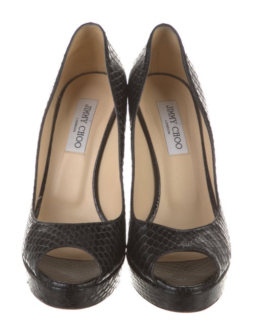Jimmy Choo Python Pumps