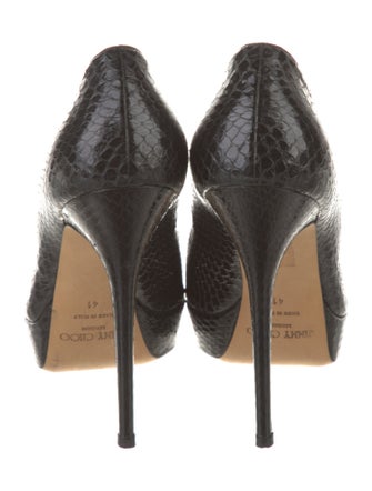 Jimmy Choo Python Pumps