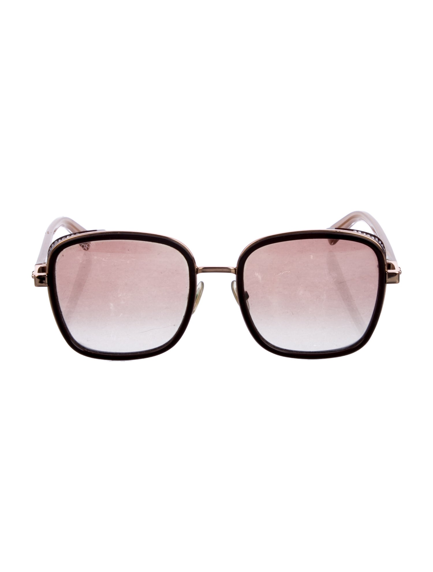 Jimmy Choo Oversize Gradient Sunglasses