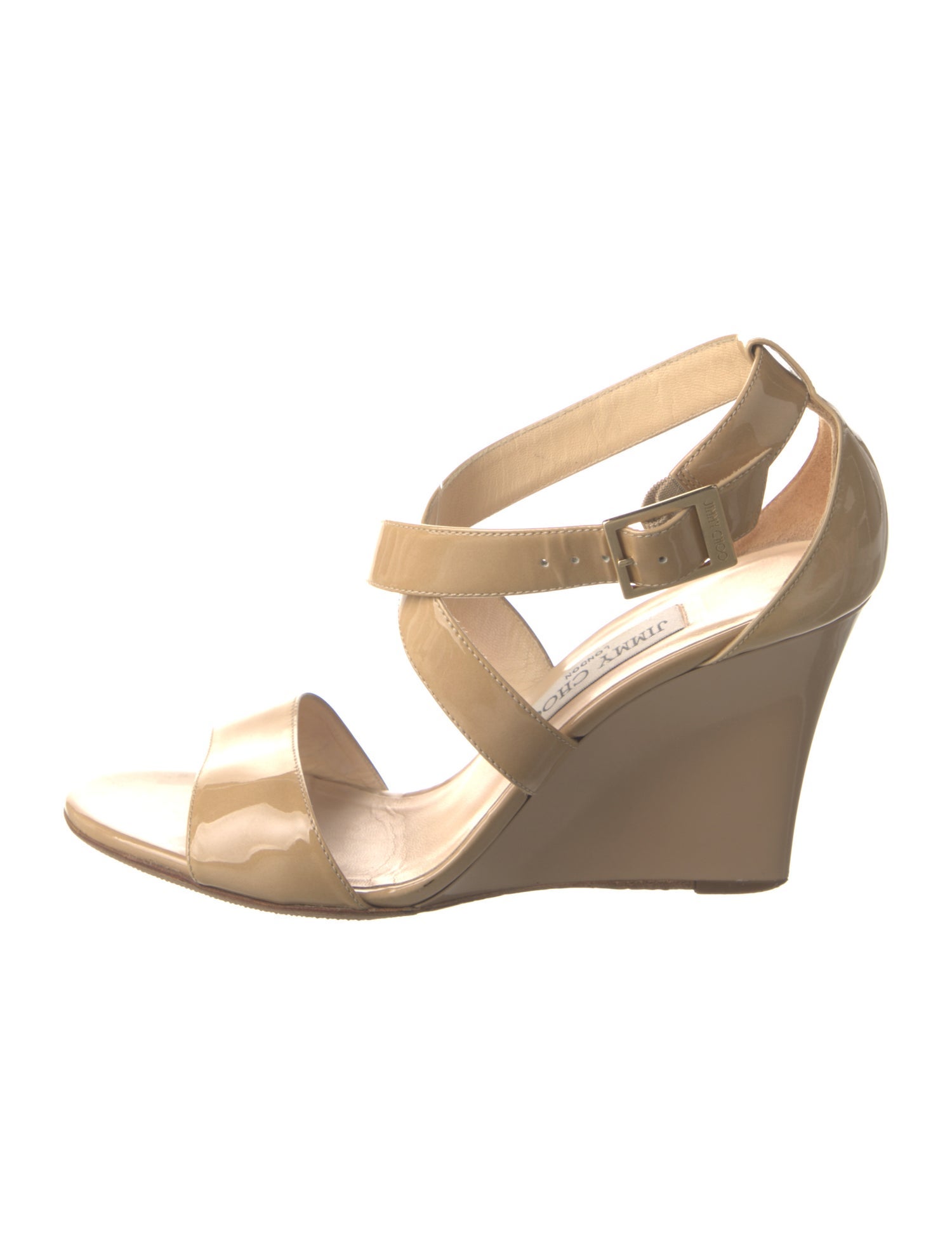 Jimmy Choo Patent Leather Sandals