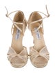 Jimmy Choo Lace Lace Pattern D'Orsay Pumps