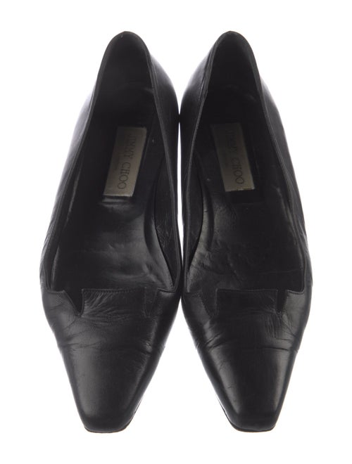 Jimmy Choo Leather Flats
