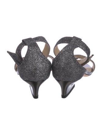 Jimmy Choo Glitter Sandals