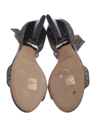 Jimmy Choo Glitter Sandals