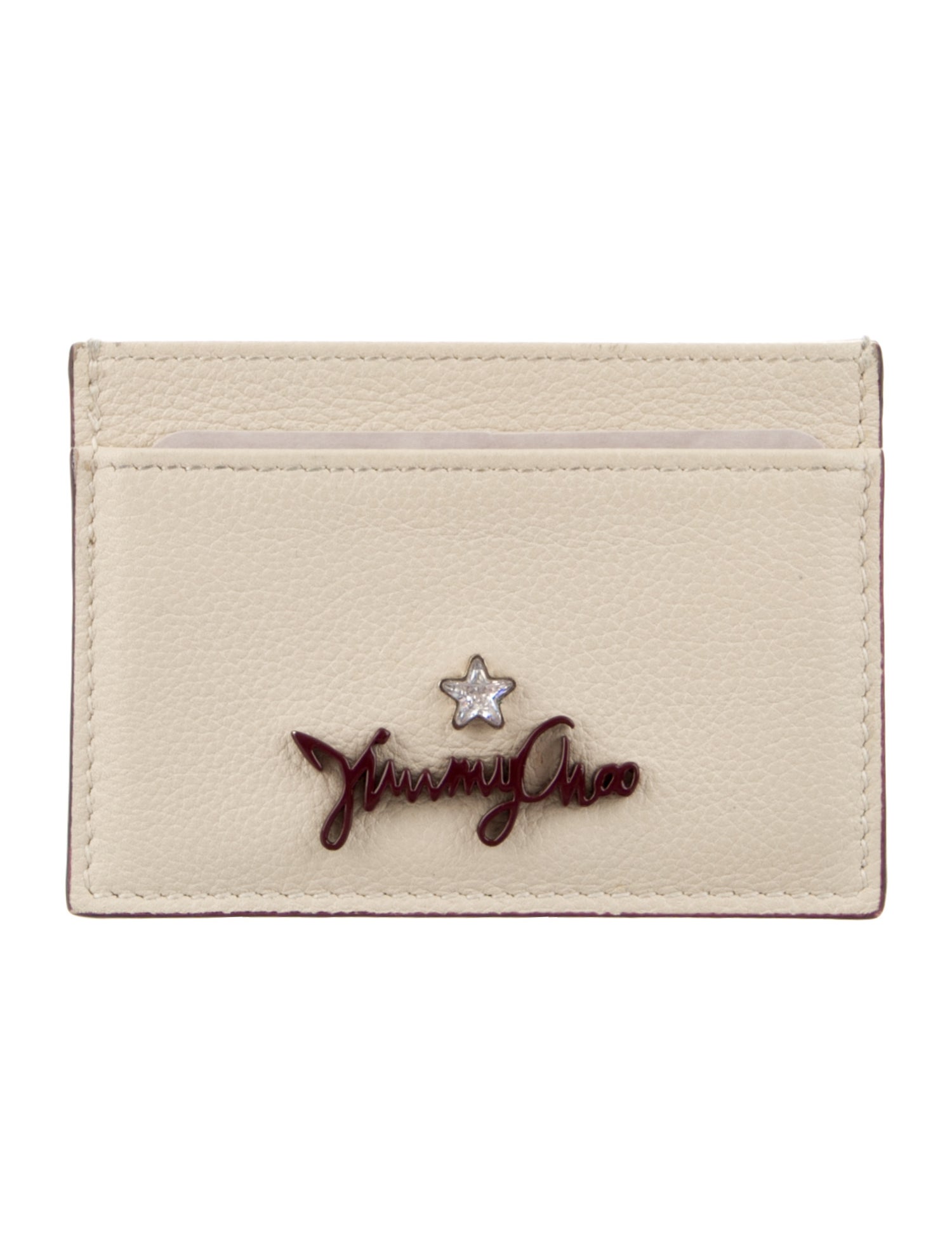 Jimmy Choo Leather Card Holder w/ Tags