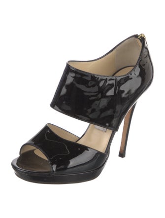 Jimmy Choo Patent Leather Sandals