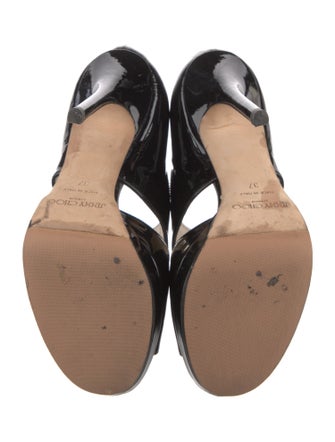 Jimmy Choo Patent Leather Sandals