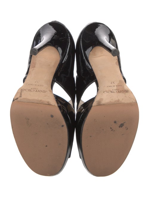 Jimmy Choo Patent Leather Sandals